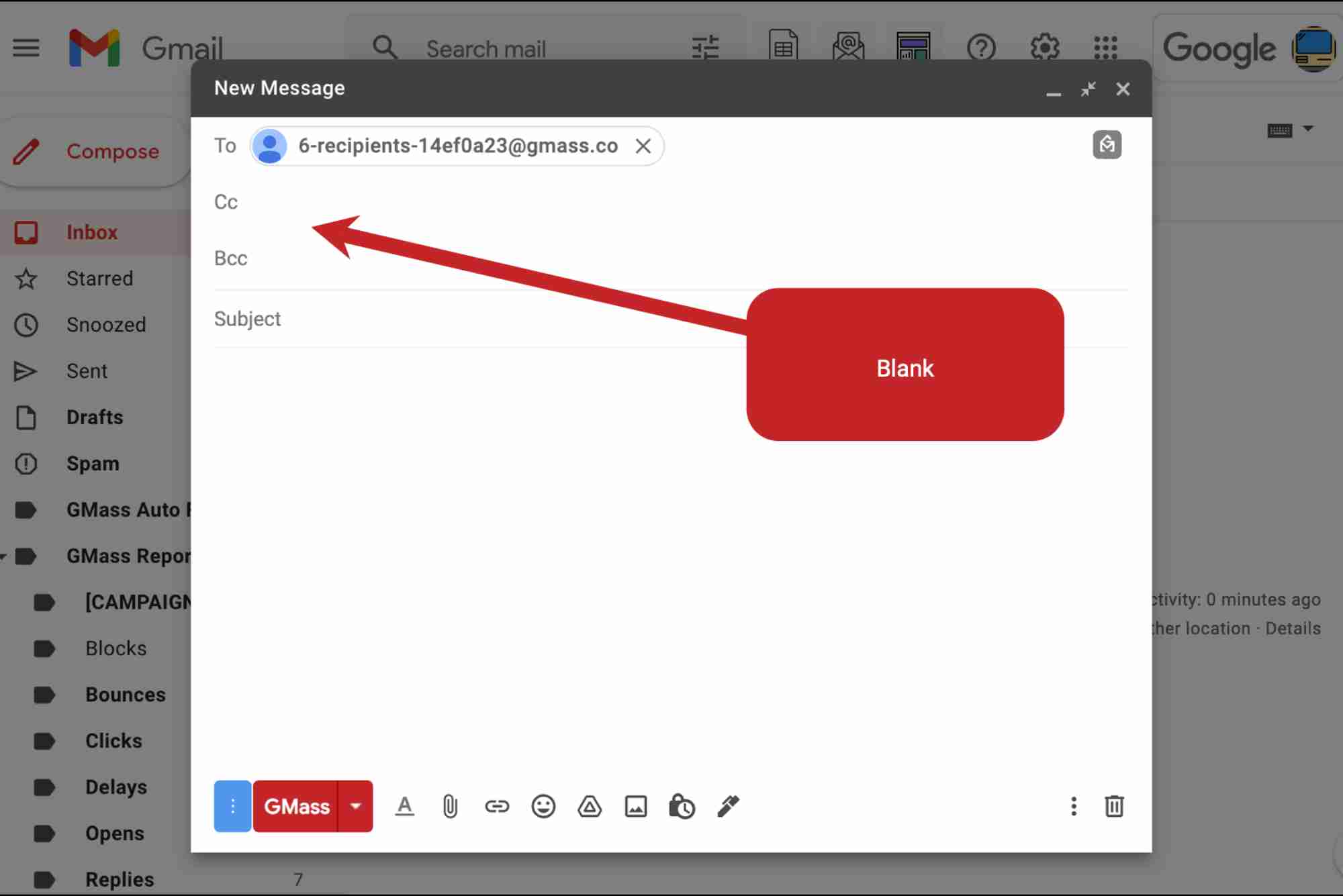 CC Email