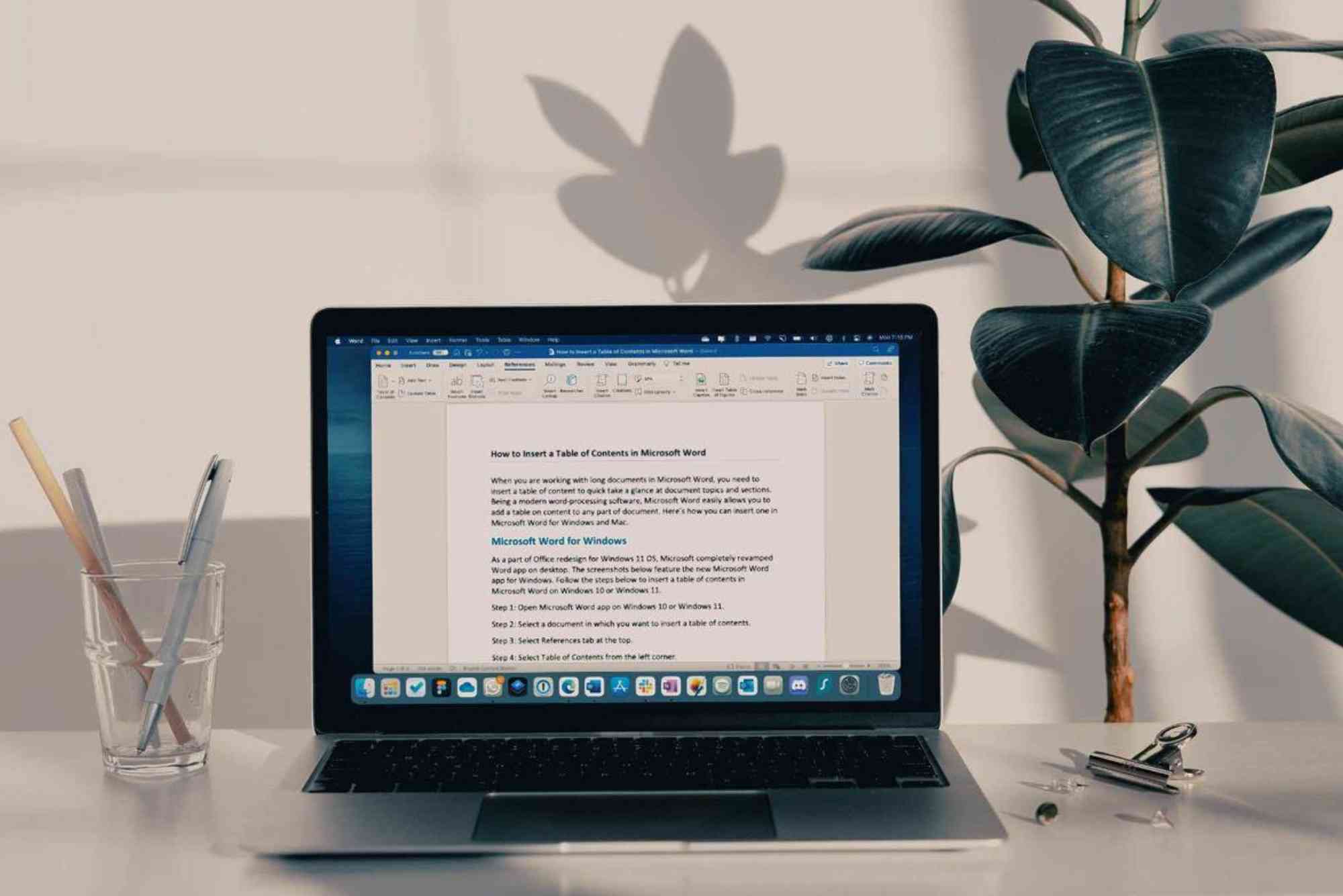 How to Add Table of Contents in Word