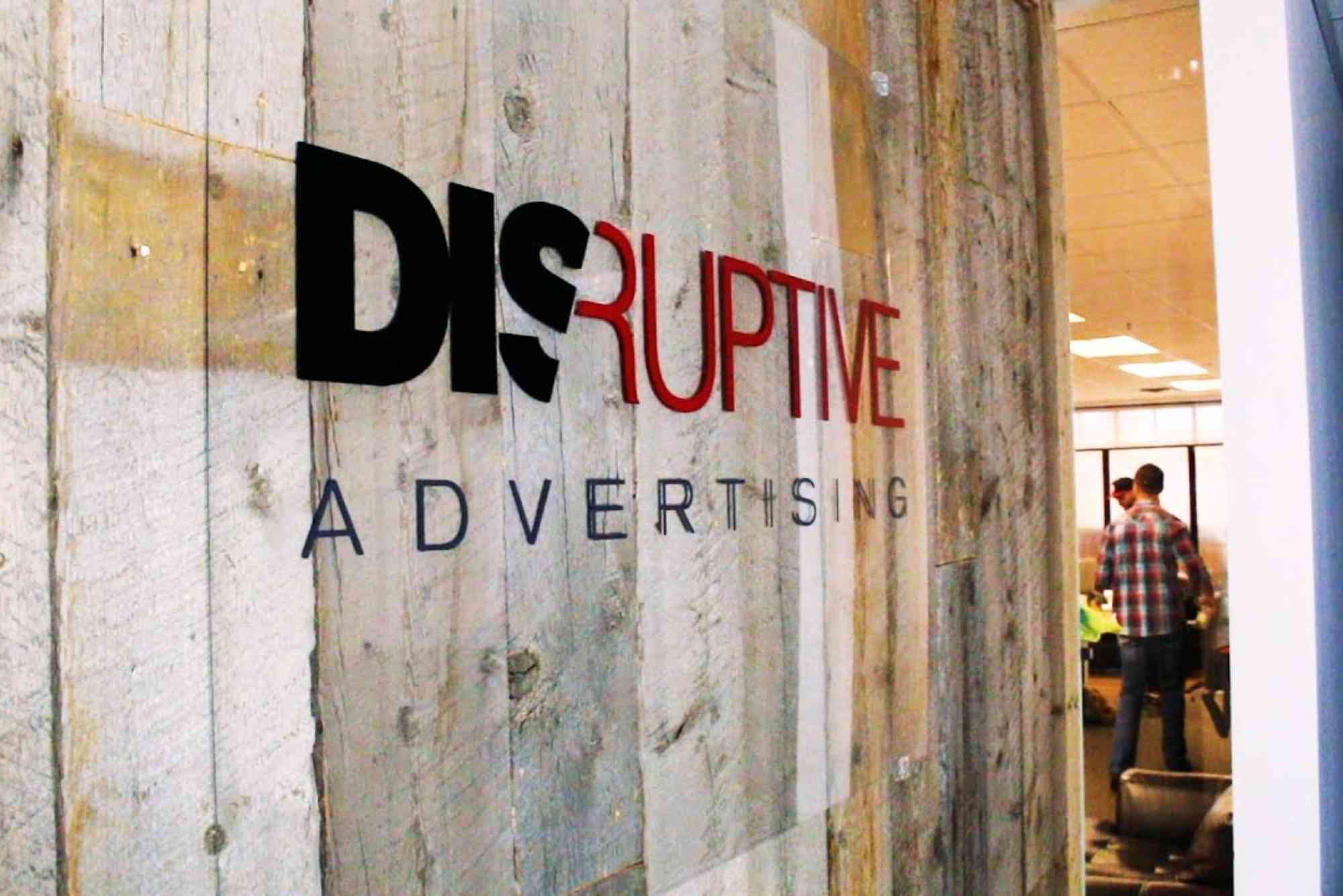 Disruptive Advertising