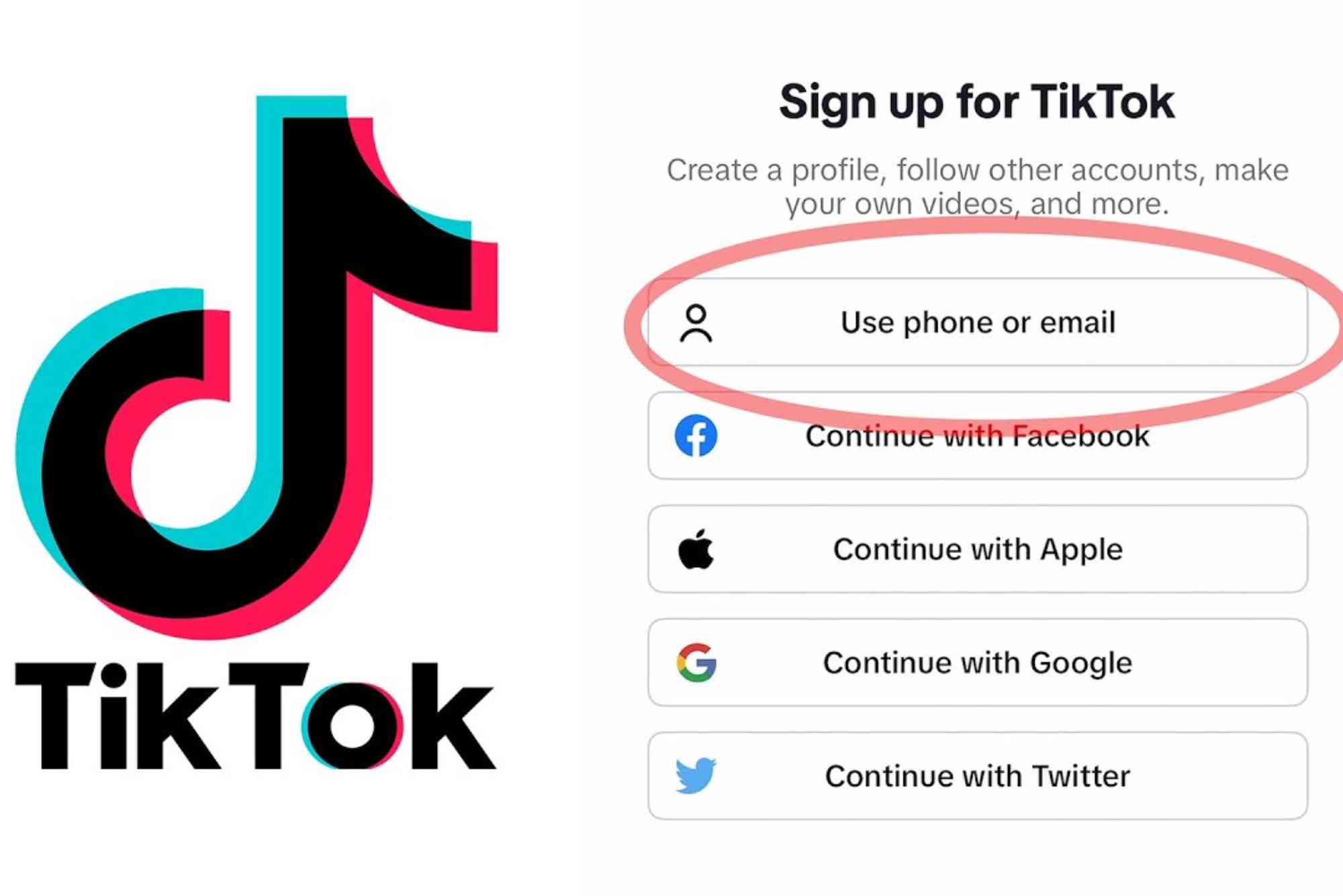 Tiktok Sign Up With Email