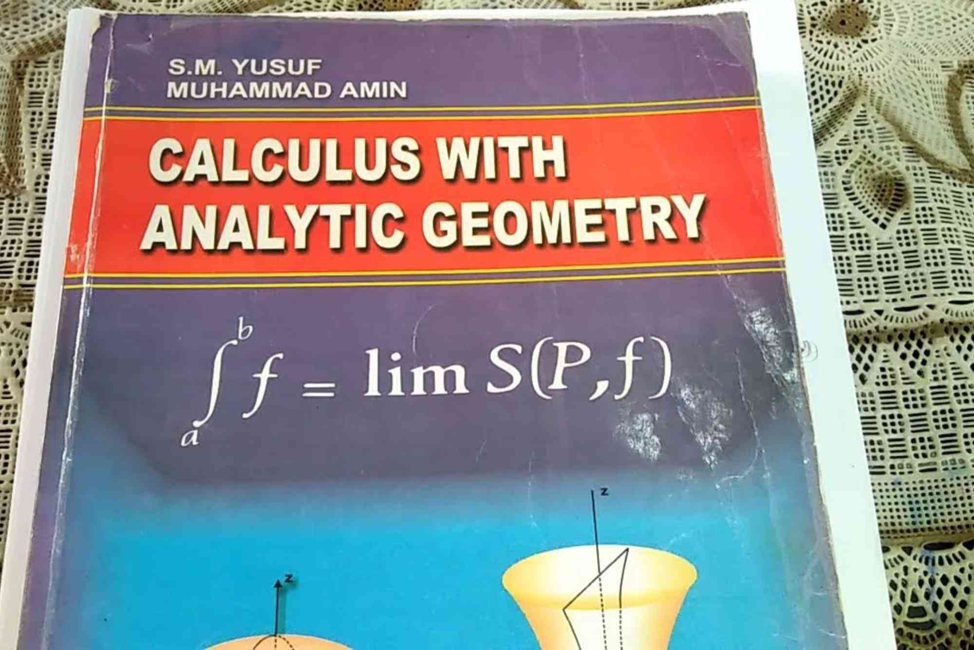 Solution of Calculus With Analytic Geometry by SM Yusuf