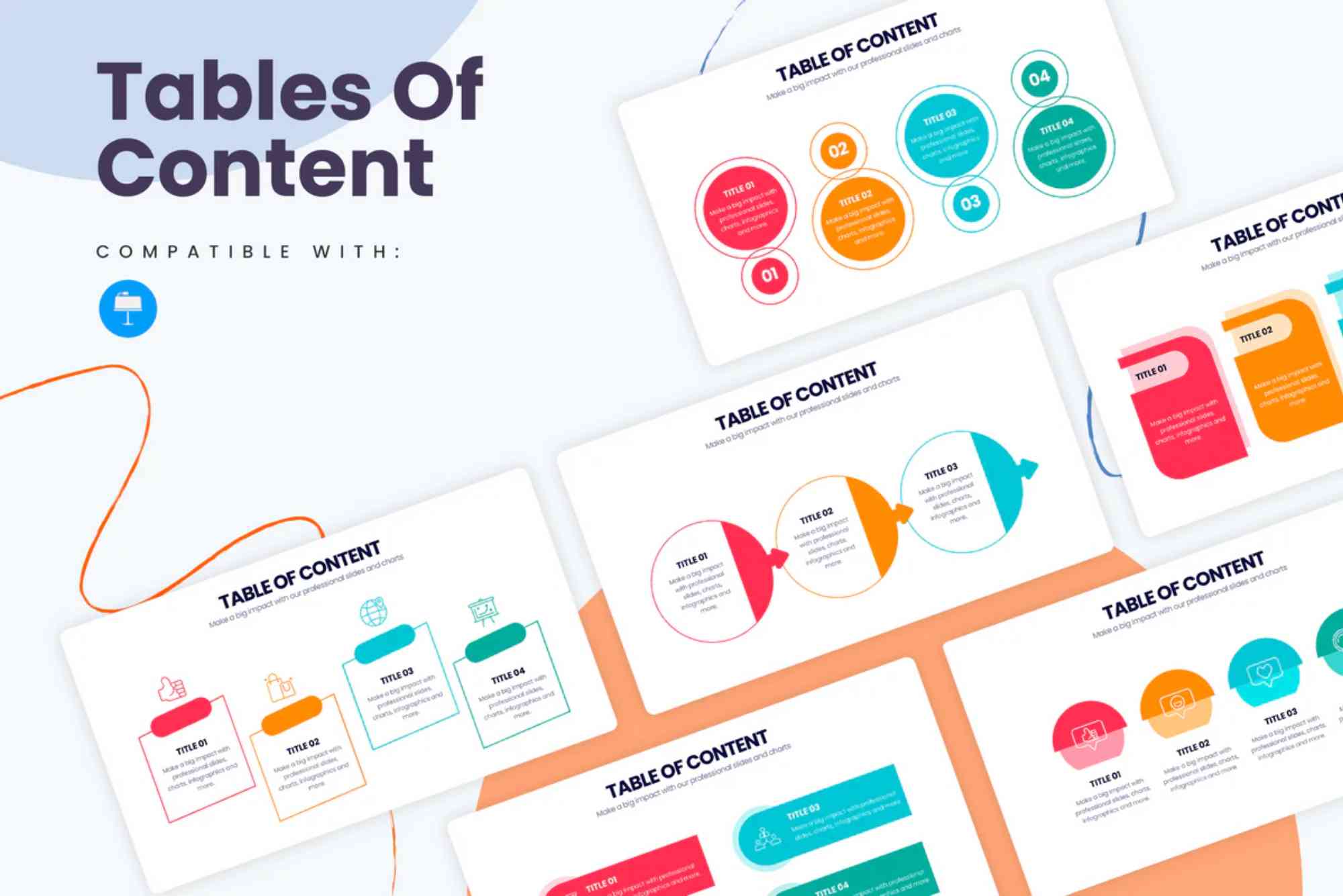 Table Of Contents Template