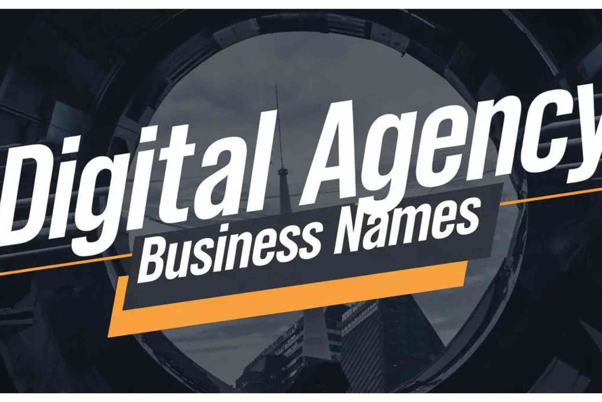 Digital Marketing Business Names