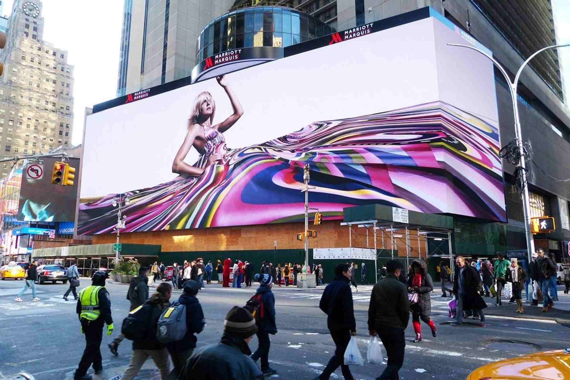3D Outdoor Advertising Led Display Screen