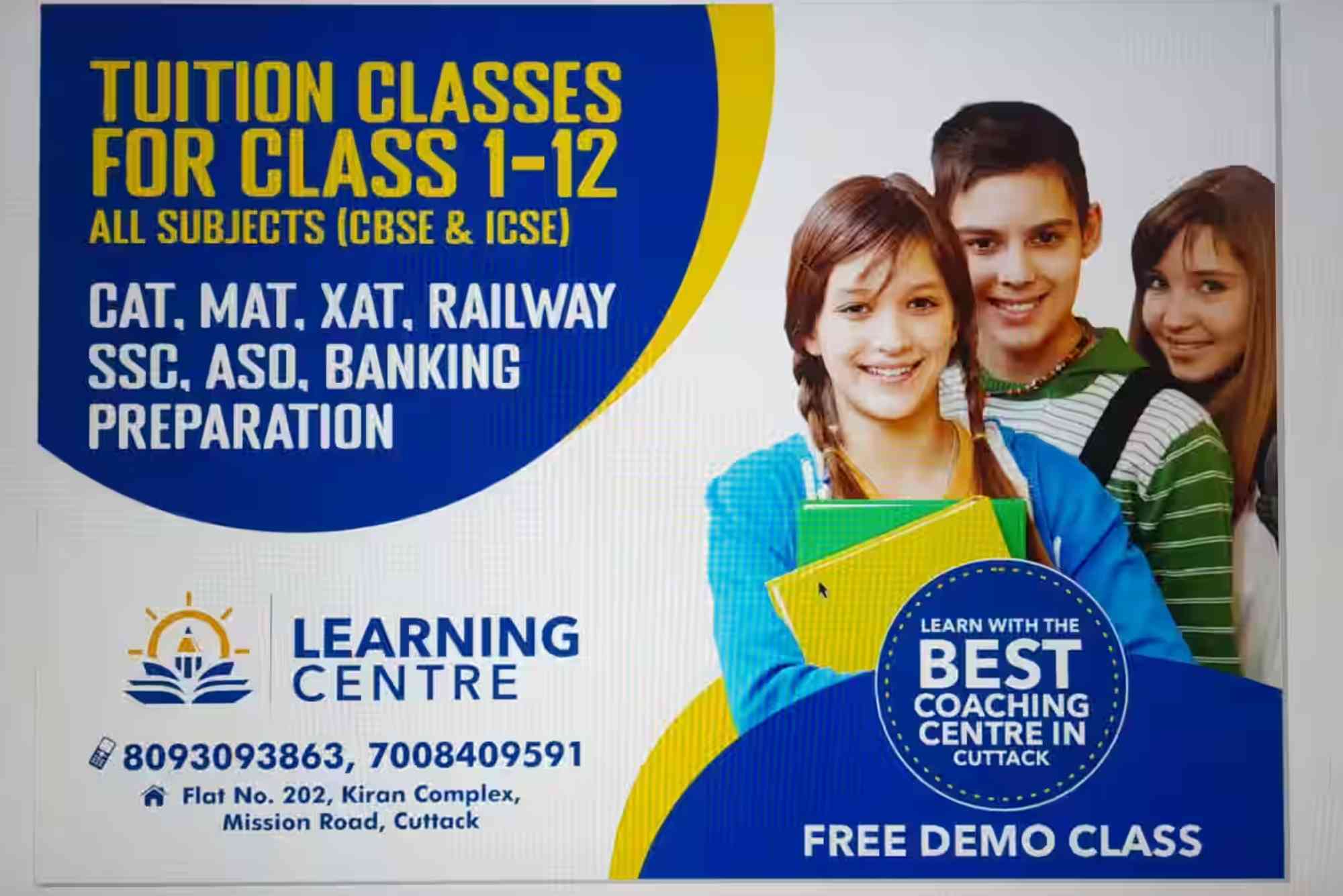 Advertisement For Tuition Classes
