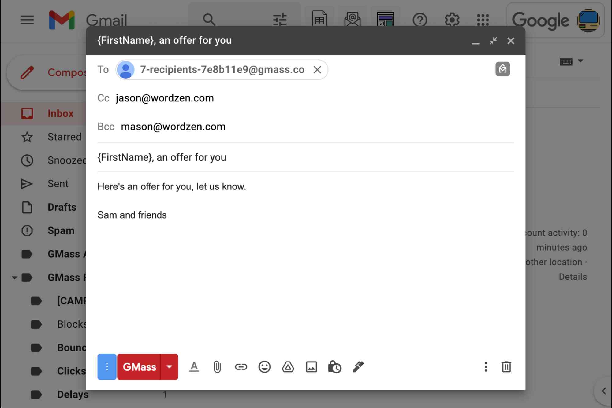 CC in Email Stands for